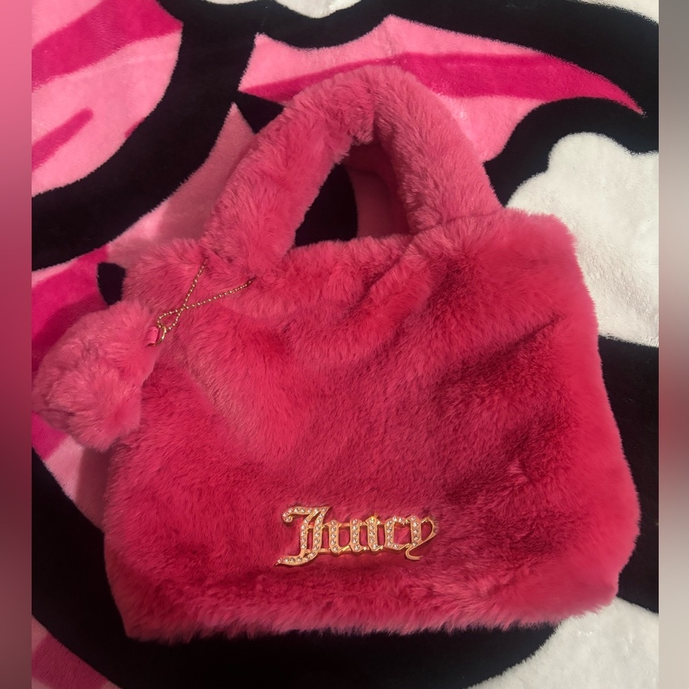 Fuzzy Juicy Couture bag